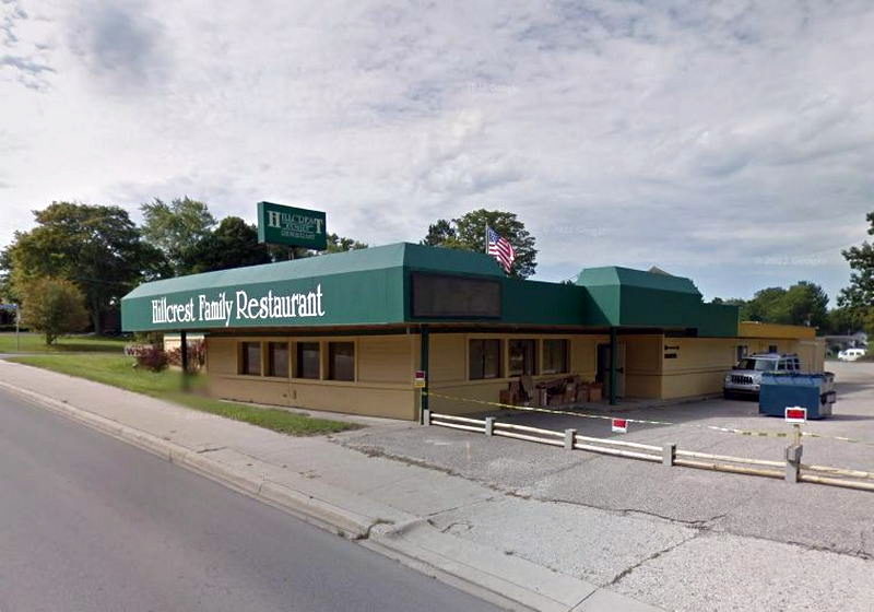 Hillcrest Drive-In (Hillcrest Family Restaurant) - 2015 Street View (newer photo)